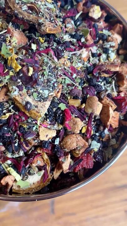 Bird & Blend Tea Co Christmas 2025 ad