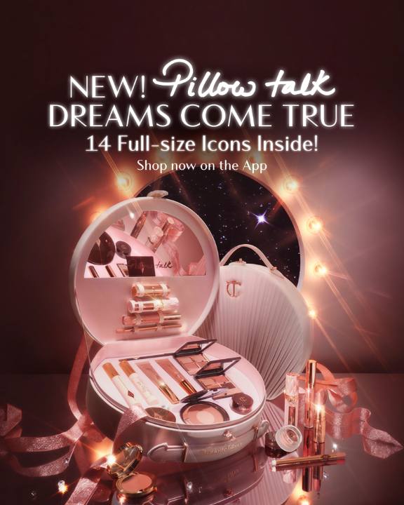 Charlotte Tilbury Christmas 2025 ad