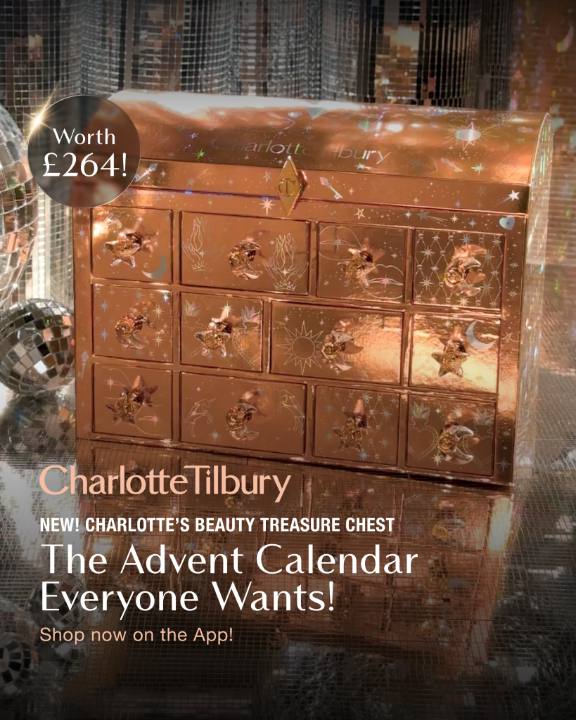 Charlotte Tilbury Christmas 2025 ad