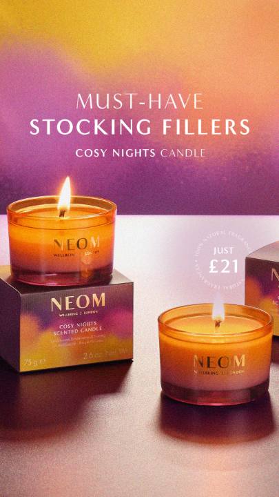 NEOM Wellbeing Christmas 2025 ad